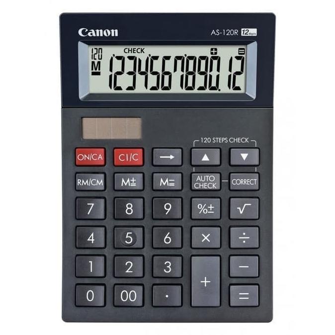 

KALKULATOR CANON AS 120R ORIGINAL - 12 DIGIT - CHECK AND CORRECT