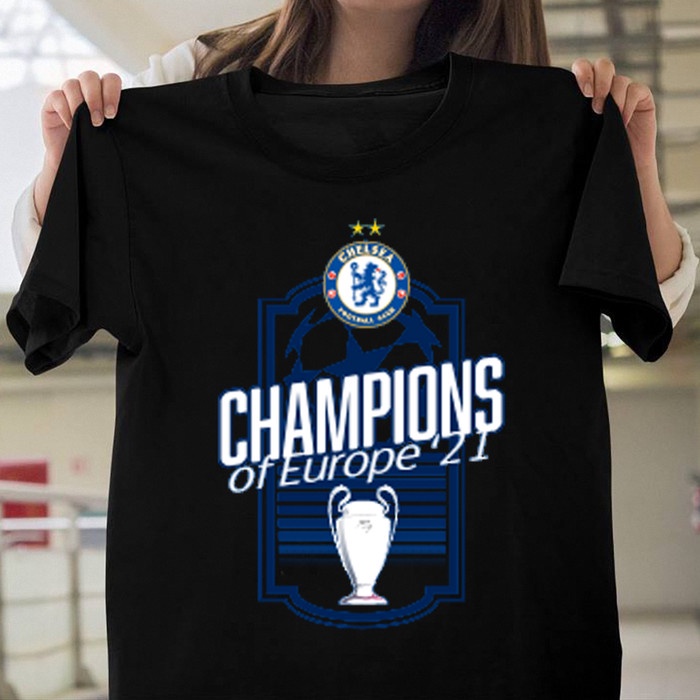 Baju Kaos UEFA CHAMPIONS CHELSEA FC 2021