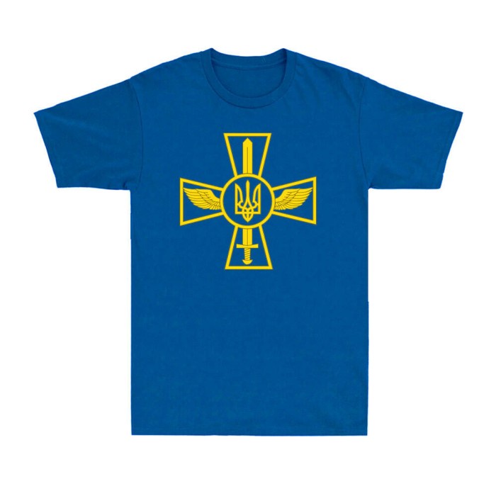 Baju Kaos Ukrainian Air Force Emblem