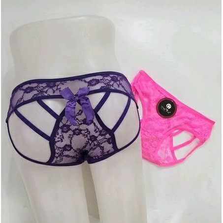 Celana Dalam Wanita Renda Sexy Transparan Fashion Style Panties