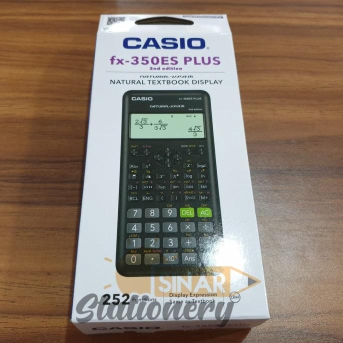

Kalkulator scientific casio fx 350es plus 2