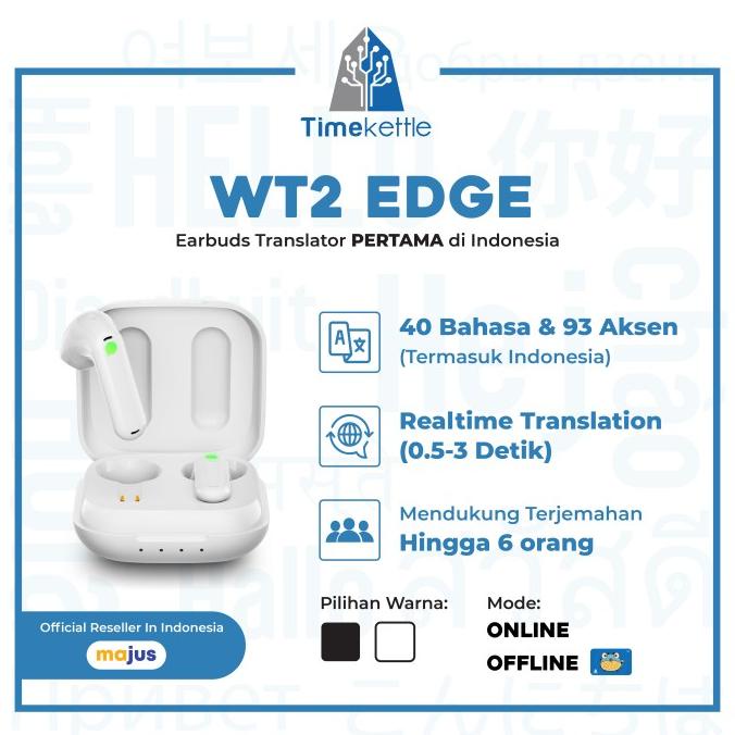 Alat Penerjemah | Timekettle WT2 Edge Translator (ONLINE)