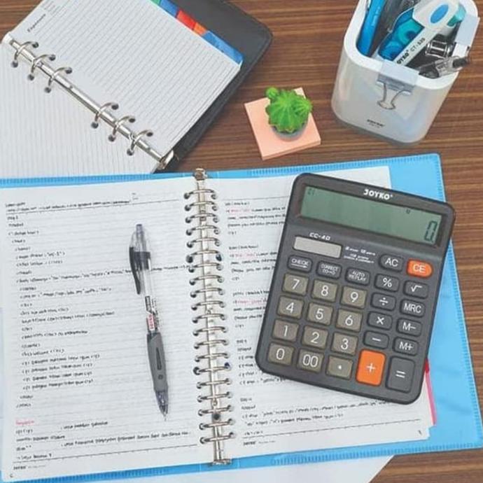 

Kalkulator Joyko 12 Digits CC-40 2 Power Calculator