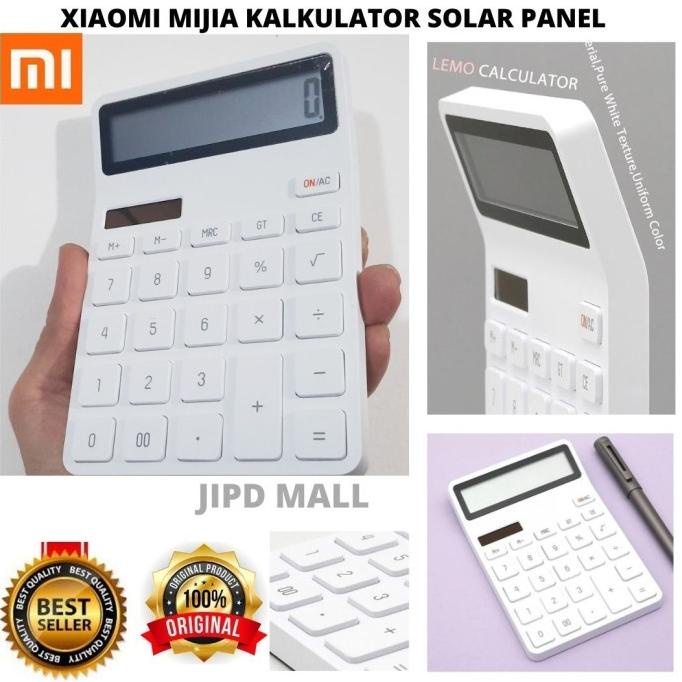

RDY Xiaomi Mijia Solar Panel Kalkulator Elektronik K1214 Putih 111