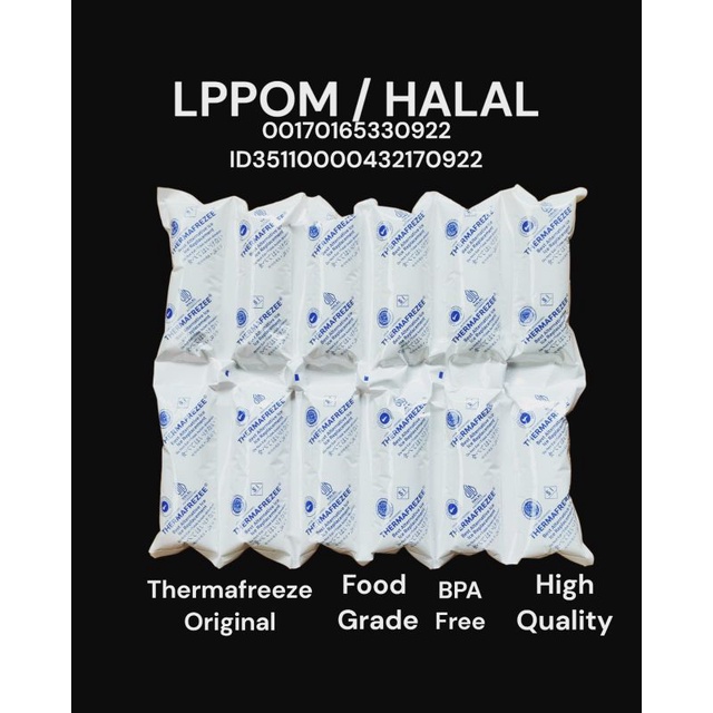 ice gel ice pack Thermafreeze halal original serba guna