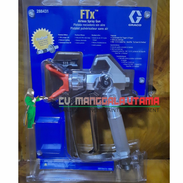 ✅Baru Graco Contractor Ftx Airless Spray Gun Limited