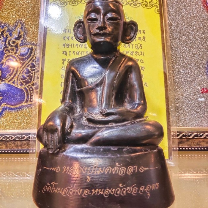 [Ori] Patung Arahat Maha Monggalana Lp Charoen Wat Non Sawang Limited