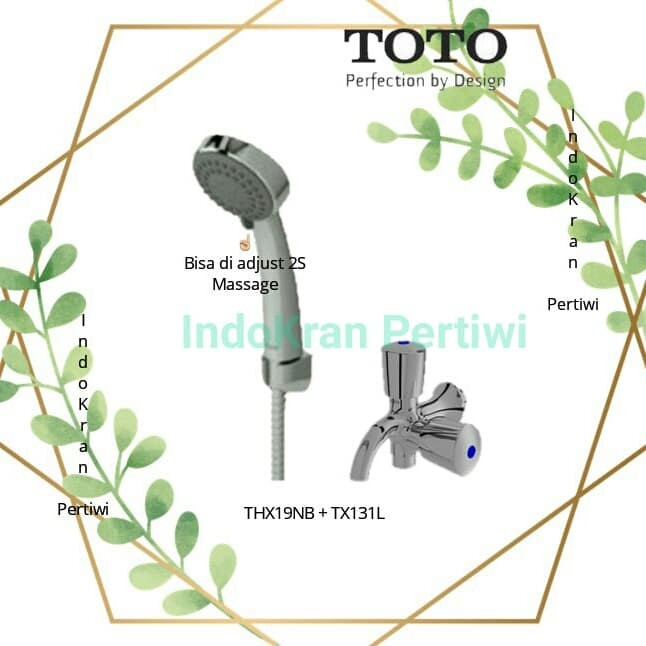 [Ori] Shower Mandi Set Toto Thx19Nb/Tx131L - Hand Shower Complete Set Toto Bisa Sameday