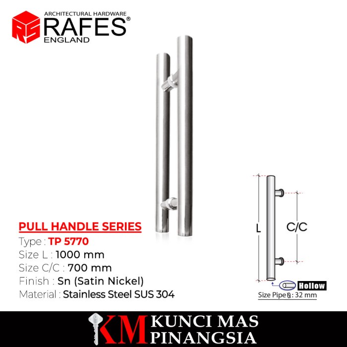 [Ori] Tarikan Pintu / Pull Handle / 5770 / Rafes Original Terbatas