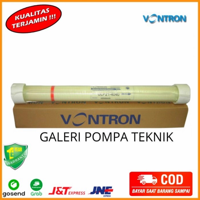 [New] Membrane Ro Vontron Ulp21-4040 2000 Gpd Ulp 21 4040 Bisa Gojek