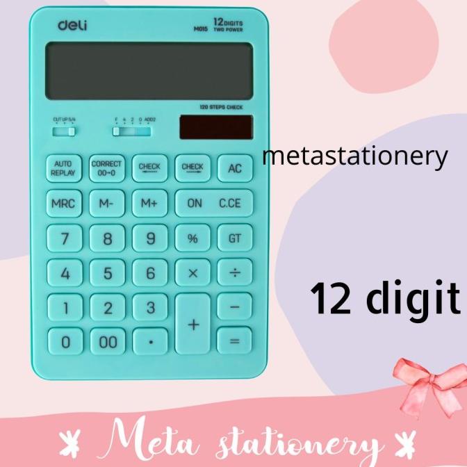 

Calculator / Kalkulator Deli 12 Digit M015