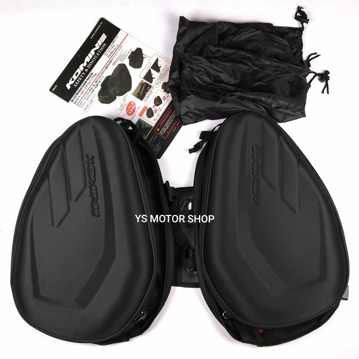 [New Ori] Tas Saddle Bag Motor Touring Komine Sa212 Bisa Gojek