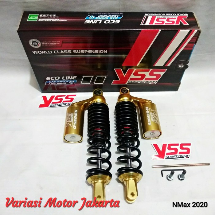 [Baru] Shockbreaker Yss Gold Series G Series Nmax 2020 Black - Gold Terbatas