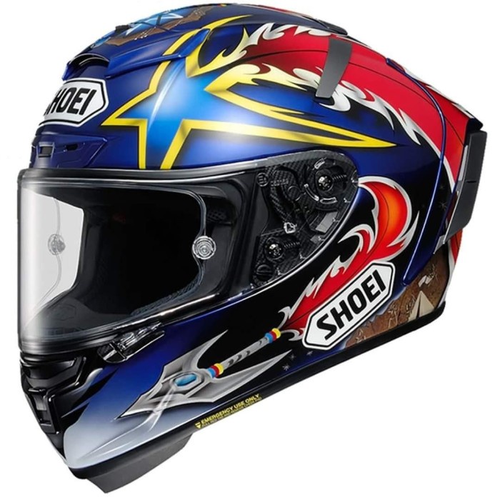 [New Ori] Shoei X14 Norick 04 Tc-2  Helm Motor Full Face  Shoei Berkualitas