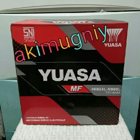 [Baru] Aki Mobil Yuasa Mf Ns60L Aki Kering Gs Ns Varta Massiv Terbatas