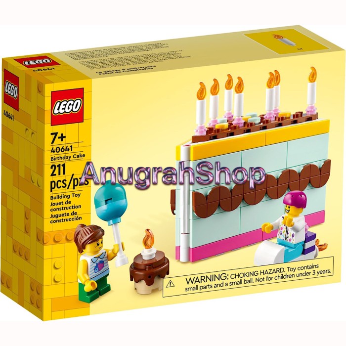 HOT SALE LEGO 40641 SEASONAL HAPPY BIRTHDAY CAKE TERLARIS