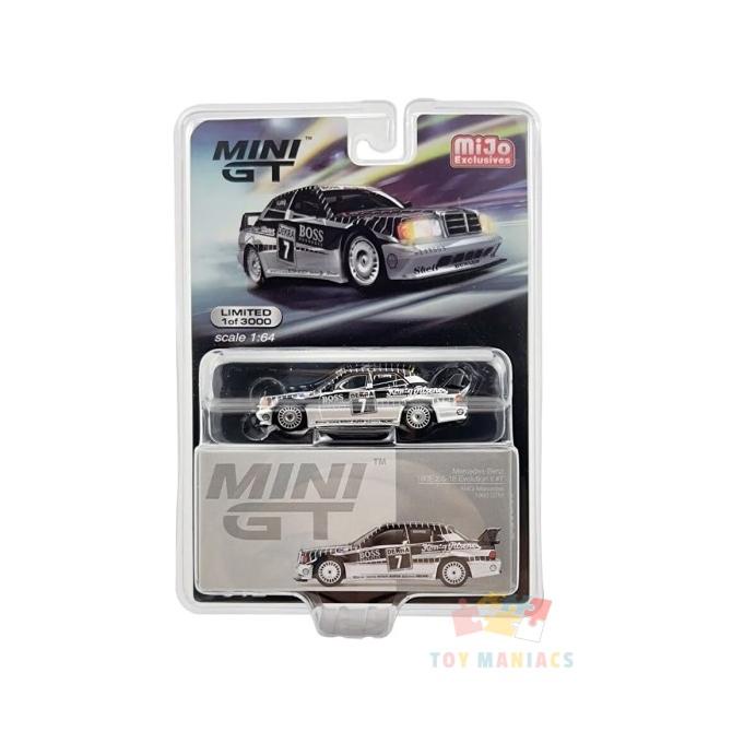 MiniGT Mercedes Benz 190E 2.5 16 Evolution II #7 AMG-Mercedes 1990 DTM