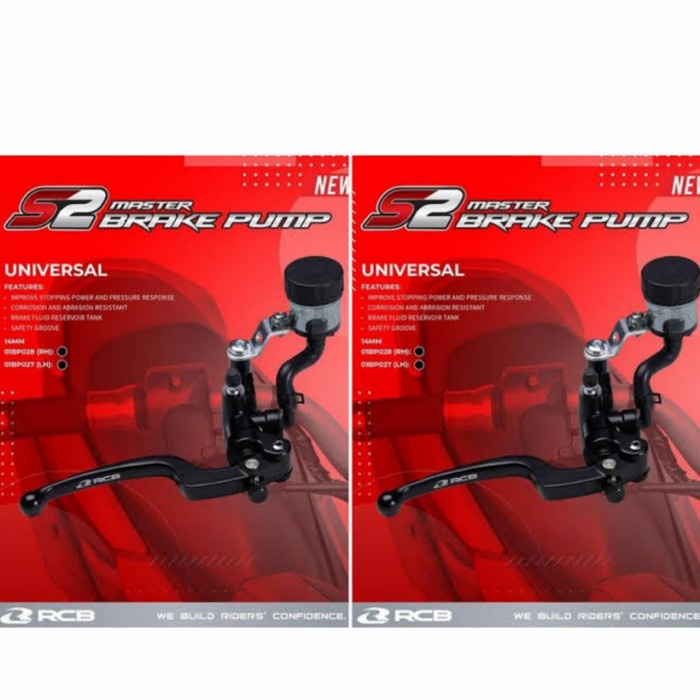 ✨Sale Master Rem Rcb S2 Radial 14Mm Black Nmax Pcx Adv Xmax Pcx 160 New Bisa Sameday