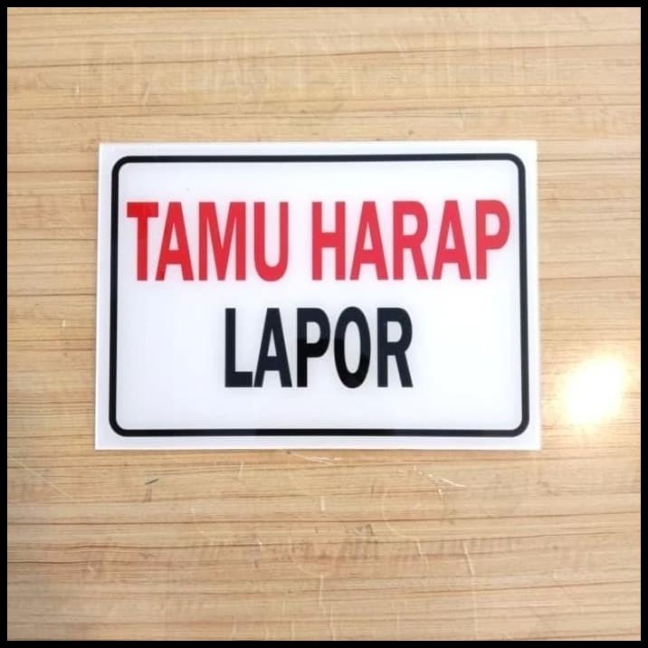 

TERBARU SIGN STICKER TAMU HARAP TELEPON UKURAN 20X30CM K3 RAMBU SAFETY STIKER !!!!!