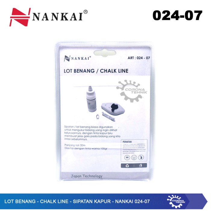 

Lot Benang - Chalk Line - Sipatan Kapur - Nankai 024-07 star