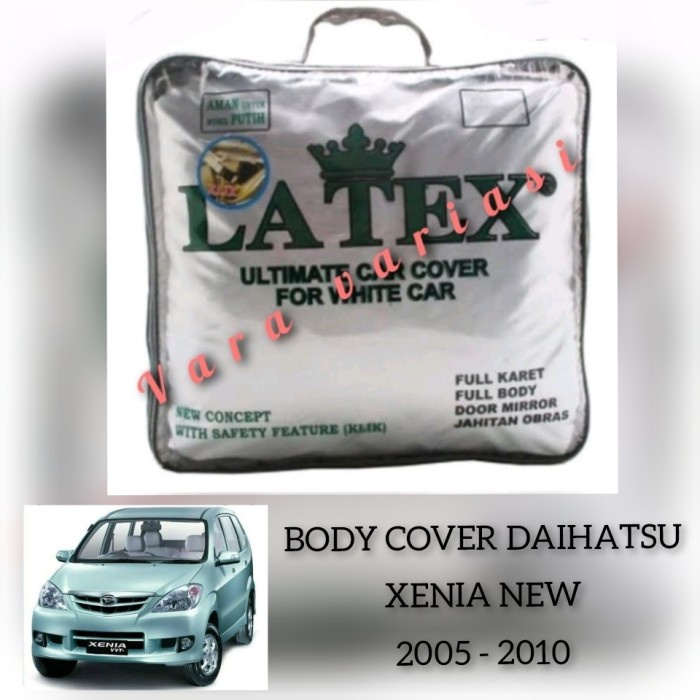 ✅Ready Body Cover Mobil Cover Selimut Mobil Daihatsu Xenia 2005-2010 Latex Terbaru