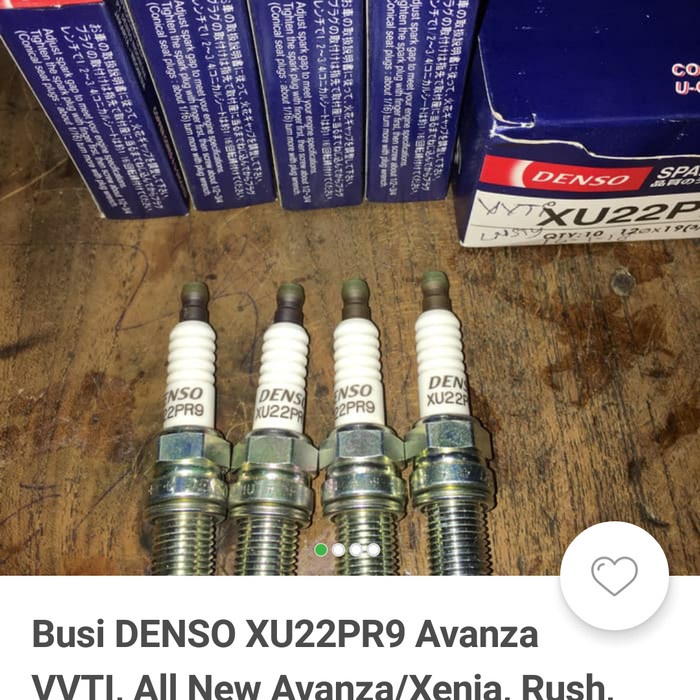 Busi Denso XU22PRU 9 Avanza VVTI All New Avanza Xenia Rush Terios best