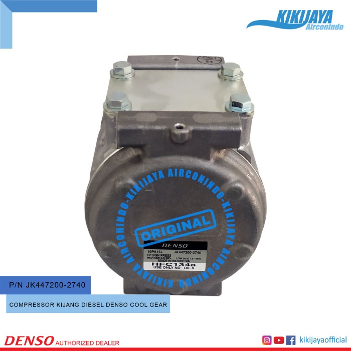 Compressor AC Mobil Kijang Kapsul Original Denso 447200-2740 star