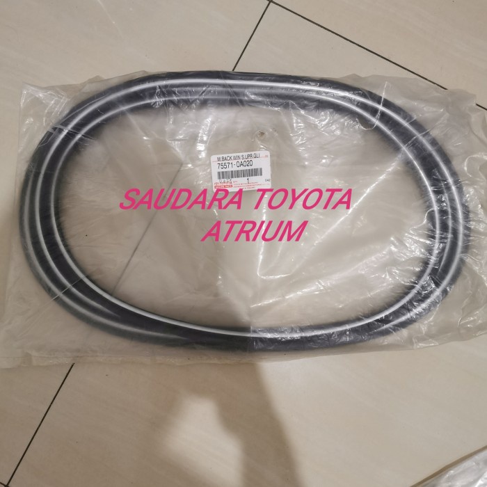 Karet kaca belakang soluna GLI list kaca belakang soluna GLI original best