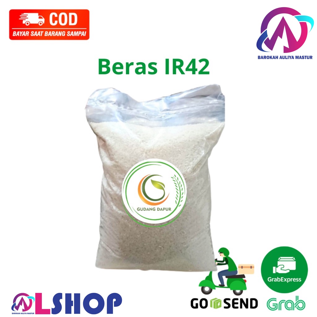 

Beras Padang IR42 Premium Lokal 1 KG BAM Pasar Online Murah Padang