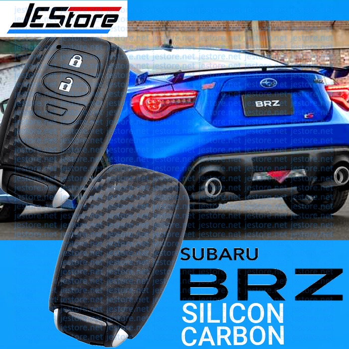 BRZ SUBARU COVER KUNCI SUBARU BRZ SILICON CARBON BK COVER SUBARU BRZ