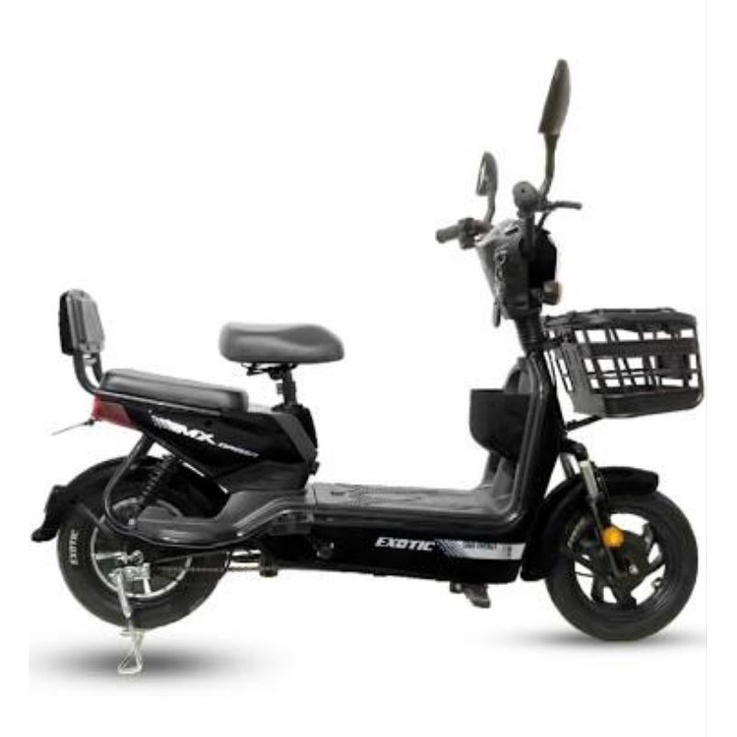 SEPEDA LISTRIK EXOTIC GROZA X3.5 HITAM