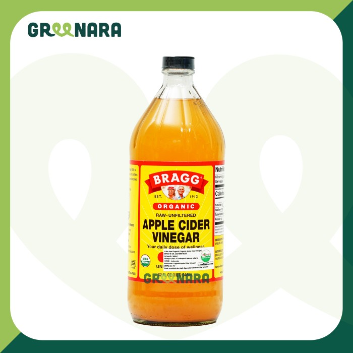 

Terlaris BRAGG apple cider vinegar 946 ML (cuka apel) SALE