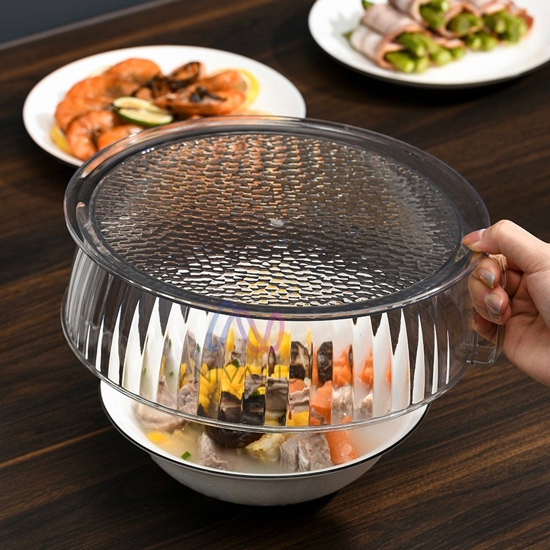 Nivalis Jakarta Tudung Saji 3 4 5 Susun Quality Food Grade Plastik Pet Anti Pecah Bening Rak Makanan