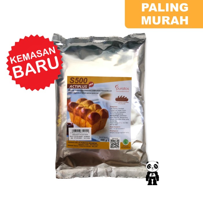 

Terlaris Pengembang Roti Puratos S500 Acti Plus Bread Improver 500g SALE