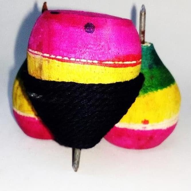 Mainan Gasing Kayu Tradisional - Mainan Anak Jaman Dulu - Mainan Anak Murah Meriah - Mainan Tempo Do