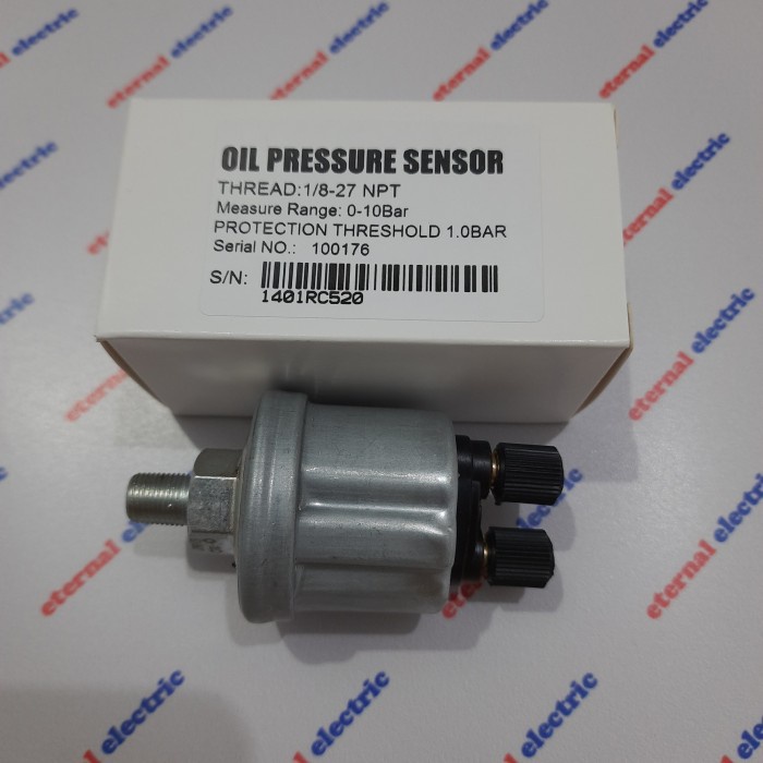 OIL PRESSURE SENSOR GENSET SWITCH OLI SENSOR OLI VDO 10BAR 2PIN 10MM