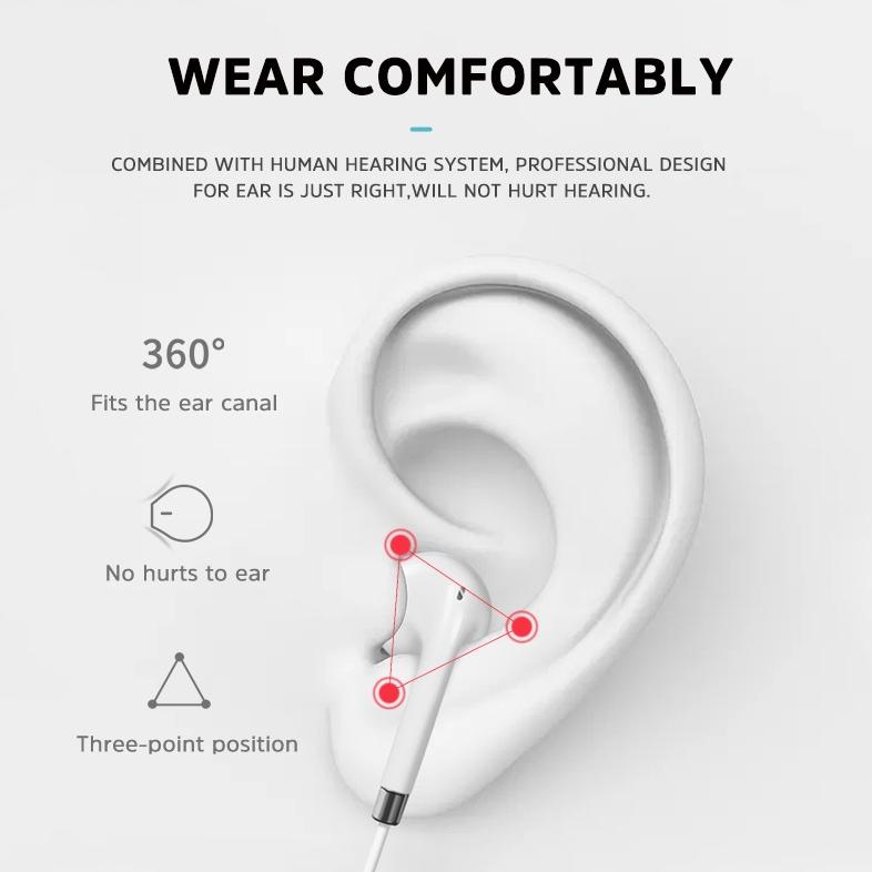 Flash Sale Ylv Headset White Original 3.5Mm Earphone In-Ear Universal Earphones Cod