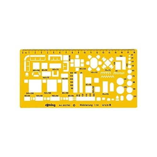 

Sarila Rotring Template Architect 1:50