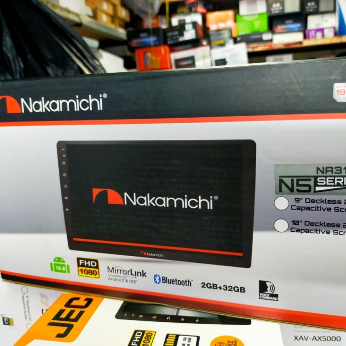 Head Unit Android Nakamichi N5 NA 3102i / Nakamichi 9/10 Inch 2/32 GB