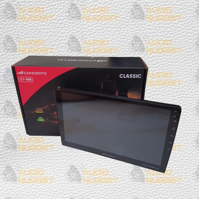 Head unit android 10 inch 9 inch Concerto Classic CT 888 RAM 2+32