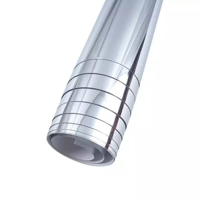 Stiker Kaca Cermin L122Cmxp50Cm Asli 100% Cermin Tidak Tembus Pandang