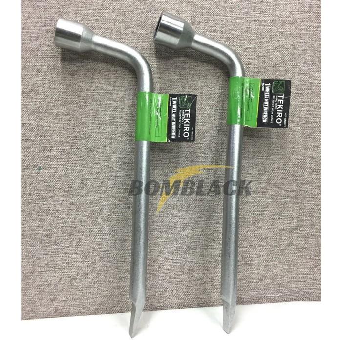 Kunci Roda L 21Mm Tekiro + Congkelan Ban Mobil Motor Crv High Quality