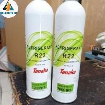 Freon R22  (Tanaka) kaleng  / grosir freon R22 Perbox isi 12 (Tanaka) (Non COD)