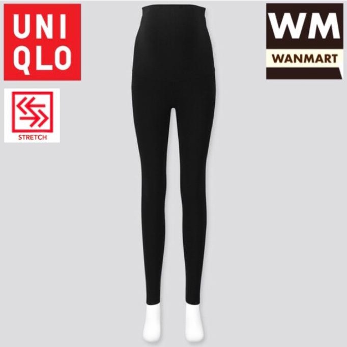 UNIQLO Women Maternity Celana Dalam Legging Hamil Wanita Black