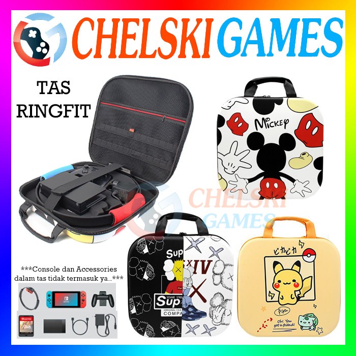 Tas Ringfit Storage Bag Ringfit Nintendo Switch Carry Bag Ring Fit Promo Terbaru