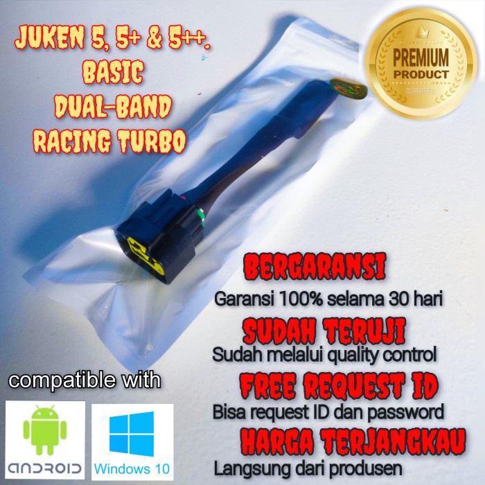 Kabel Bluetooth Ecu Juken 5, 5+, 5++, Untuk Hp Android Dan Laptop. Promo Terbaru
