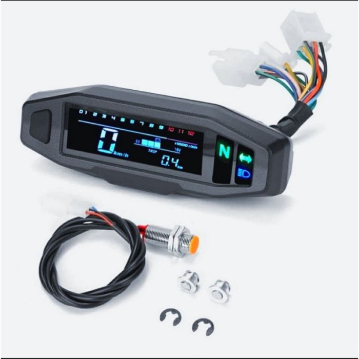 A022 Spedometer Digital Ktm Mos Pnp Klx Rx King Crf Vixion Cb Gl Promo Terbaru