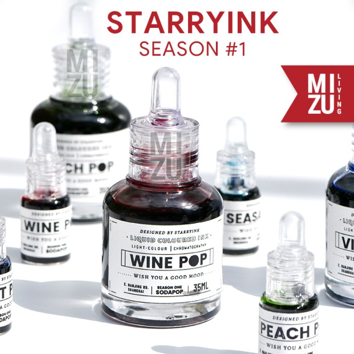 

Termurah Starryink Sodapop Season 1 & 2 High Shading Fountain Pen Ink Original