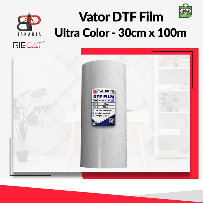 

Termurah Pet Film Dtf Vator Ultracolor 30Cm X 100M Ready Stock