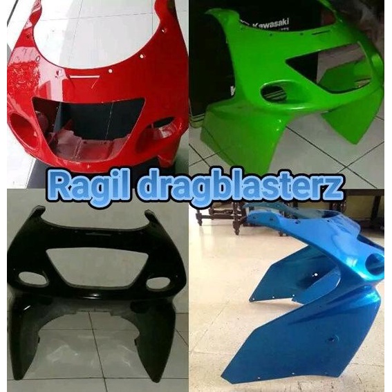 fairing atas ninja rr old/lama ori